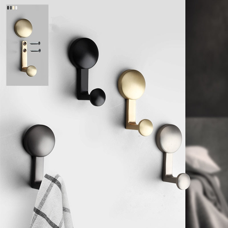 SDH Decorative Coat Hooks Wall Mounted, Wall Decoration, Moon and