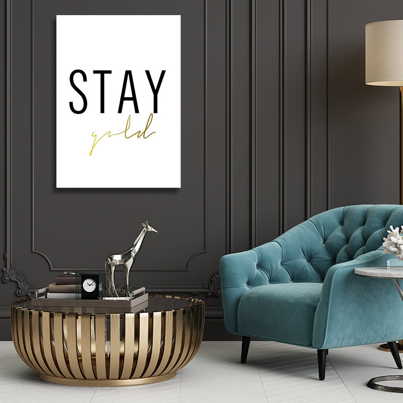 STAY GOLD freeshipping - Wall Agenda