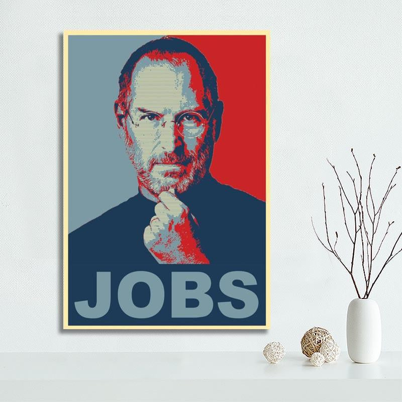 STEVE JOBS ART freeshipping - Wall Agenda