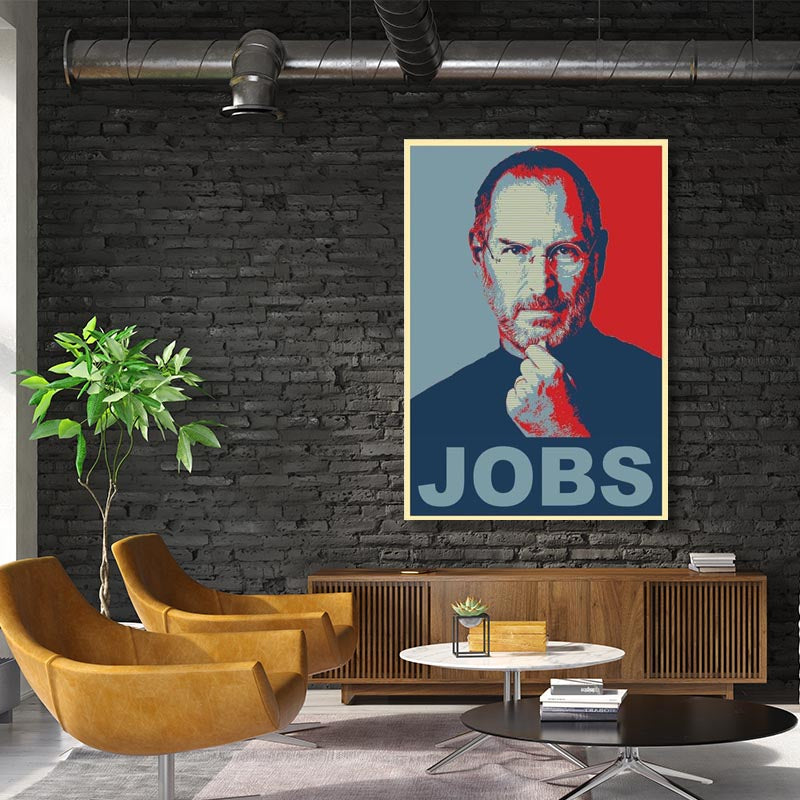 STEVE JOBS ART freeshipping - Wall Agenda