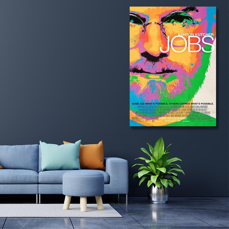 STEVE JOBS GREEN freeshipping - Wall Agenda