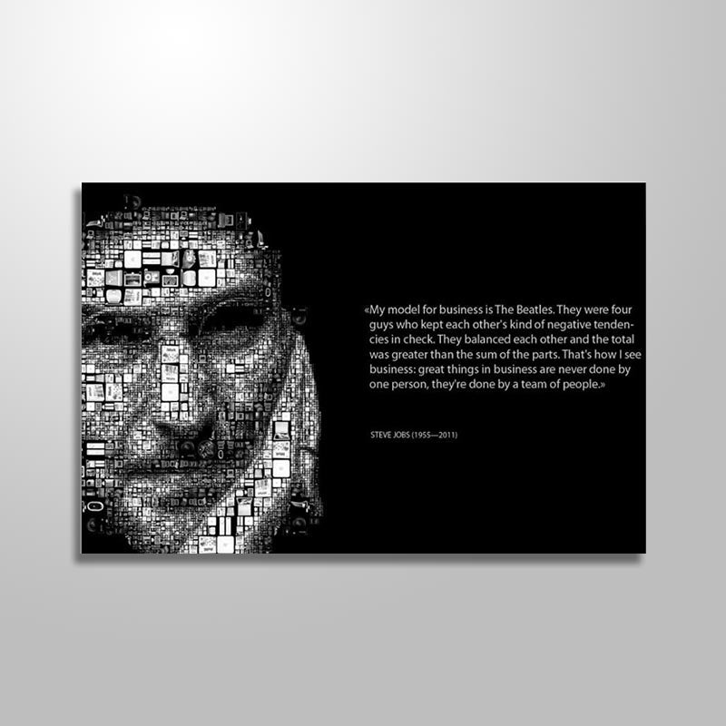 STEVE JOBS QUOTE freeshipping - Wall Agenda