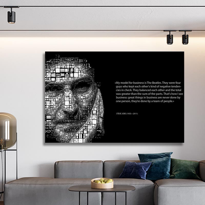 STEVE JOBS QUOTE freeshipping - Wall Agenda