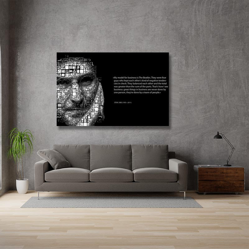 STEVE JOBS QUOTE freeshipping - Wall Agenda