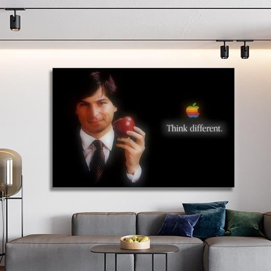 STEVE JOBS THINK DIFFERENT freeshipping - Wall Agenda