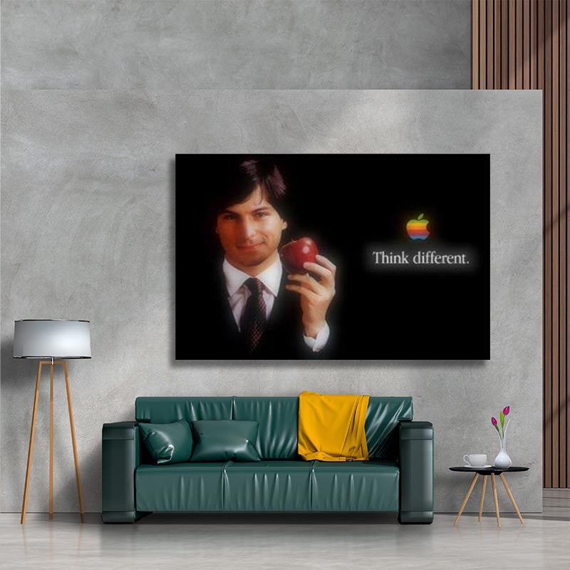 STEVE JOBS THINK DIFFERENT freeshipping - Wall Agenda