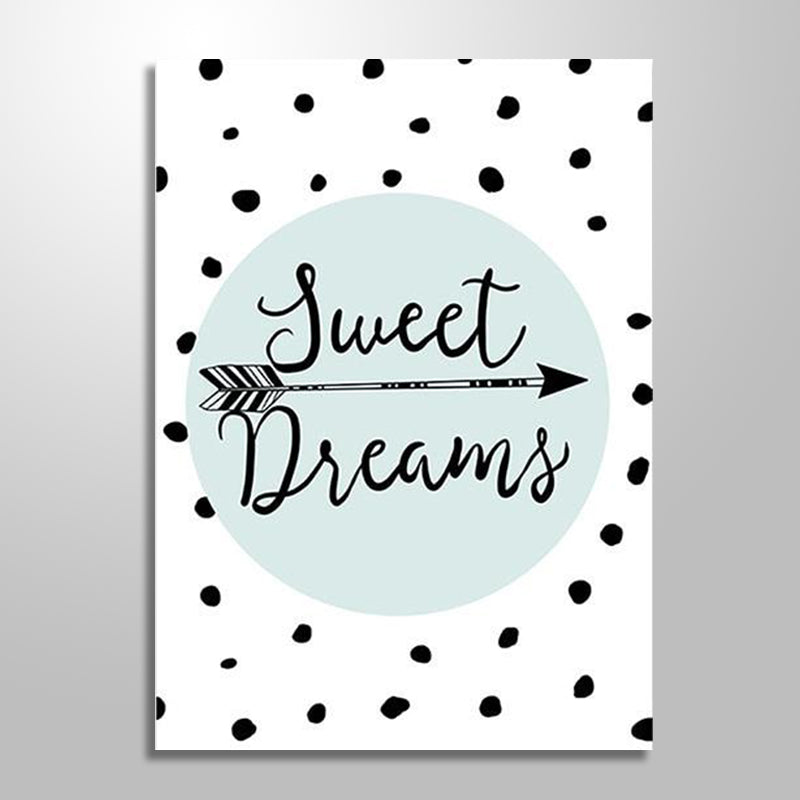 SWEET DREAMS ARROW PRINT freeshipping - Wall Agenda