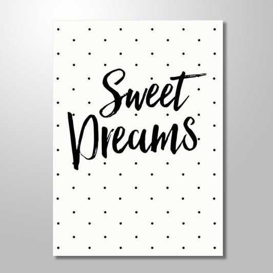 SWEET DREAMS PATTERN PRINT freeshipping - Wall Agenda