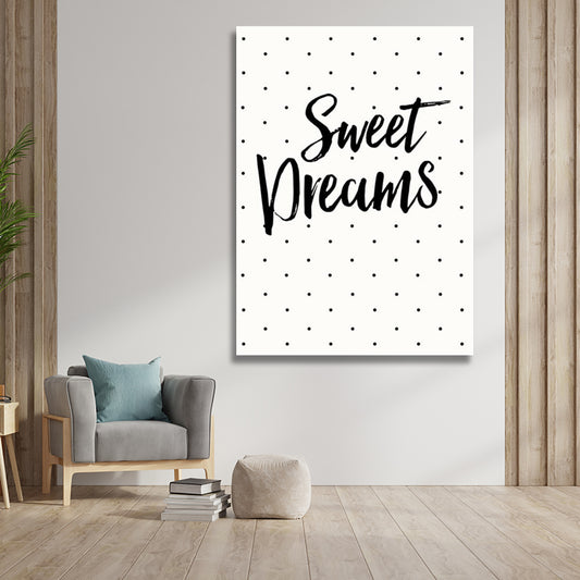 SWEET DREAMS PATTERN PRINT freeshipping - Wall Agenda