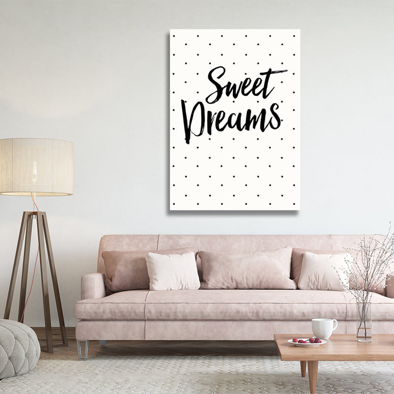 SWEET DREAMS PATTERN PRINT freeshipping - Wall Agenda