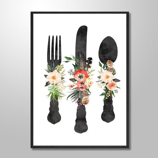 TABLEWARE KITCHEN FLORAL freeshipping - Wall Agenda