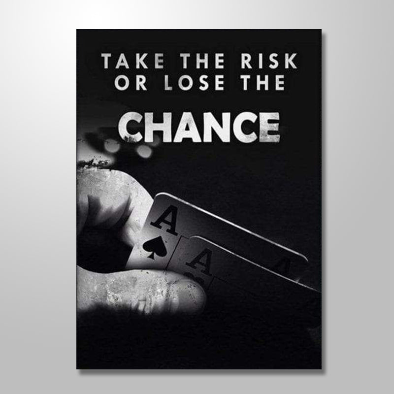 TAKE A CHANCE freeshipping - Wall Agenda