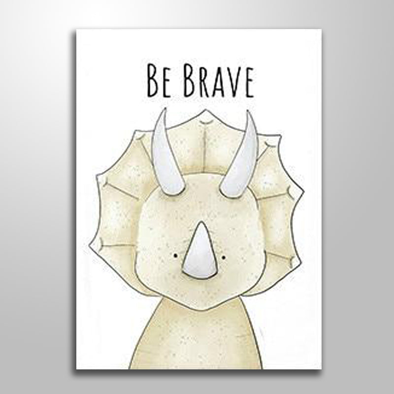 BE BRAVE PRINT freeshipping - Wall Agenda