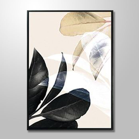 THE TWO LEAVES PAINTING freeshipping - Wall Agenda