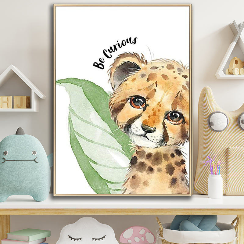 BE CURIOUS KIDS PRINT freeshipping - Wall Agenda