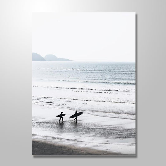 THE TWO SURFERS freeshipping - Wall Agenda