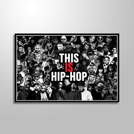 THIS IS HIPHOP PAINTING freeshipping - Wall Agenda