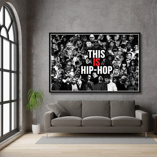 THIS IS HIPHOP PAINTING freeshipping - Wall Agenda