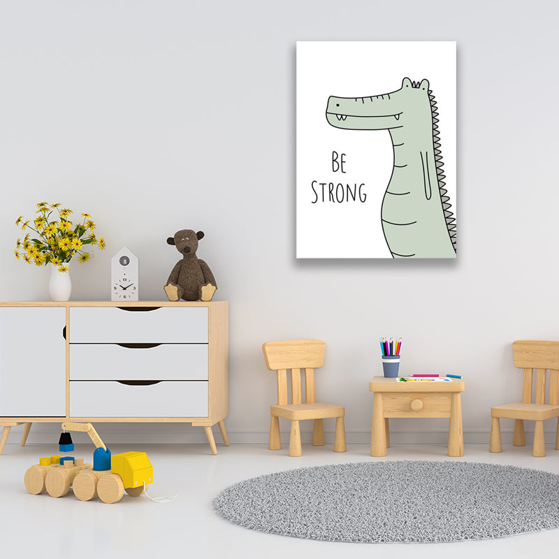 BE STRONG KIDS PRINT freeshipping - Wall Agenda