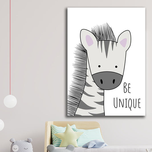 BE UNIQUE ZEBRA KIDS PRINT freeshipping - Wall Agenda