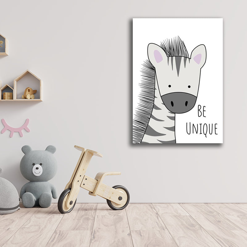 BE UNIQUE ZEBRA KIDS PRINT freeshipping - Wall Agenda