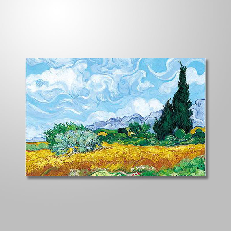 VAN GOGH GOLDEN FIELDS freeshipping - Wall Agenda