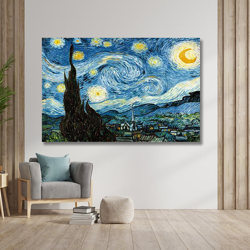 VAN GOGH QUARTER MOON freeshipping - Wall Agenda