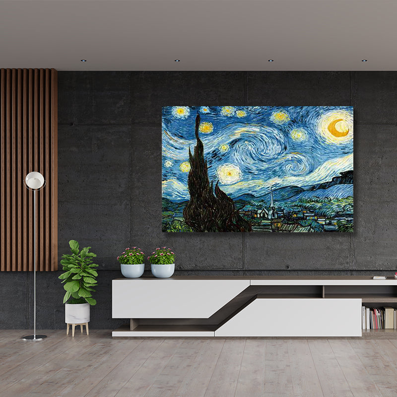 VAN GOGH QUARTER MOON freeshipping - Wall Agenda