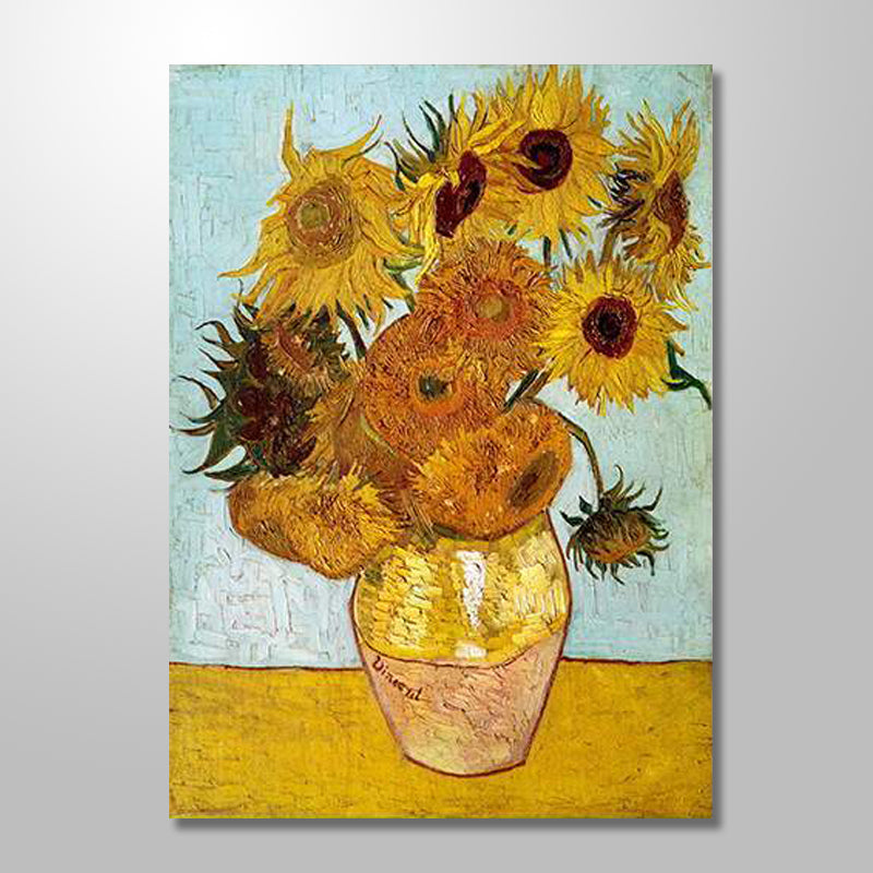 VAN GOGH SUNFLOWER freeshipping - Wall Agenda