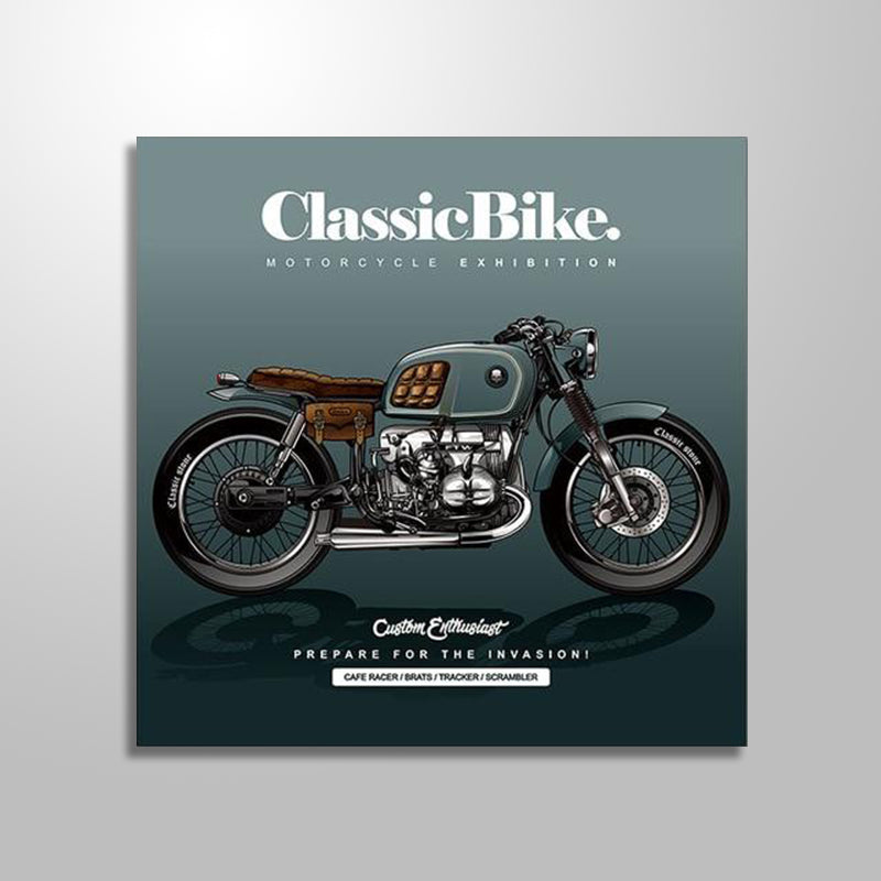 VINTAGE MOTORCYCLE - CLASSIC BIKE mywallspace  20.99 Wall Agenda