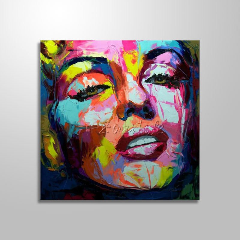 VIVID MARILYN MONROE PAINTING freeshipping - Wall Agenda