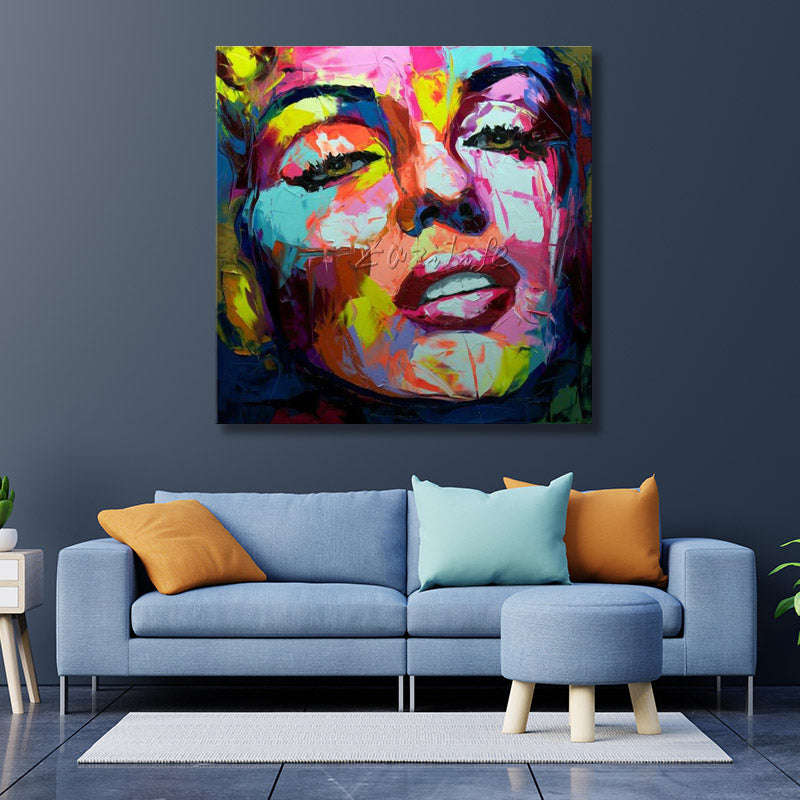 VIVID MARILYN MONROE PAINTING freeshipping - Wall Agenda