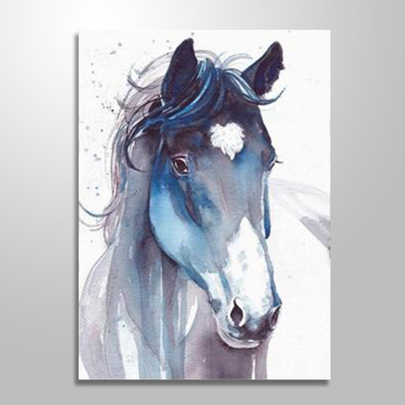 WATER HORSE WATERCOLOUR freeshipping - Wall Agenda