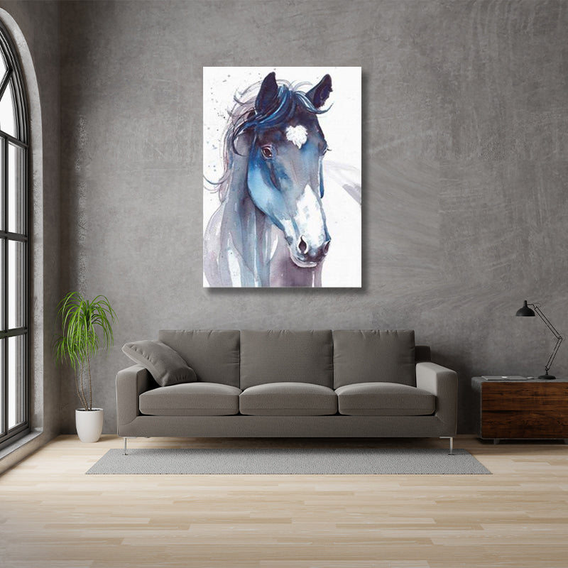 WATER HORSE WATERCOLOUR freeshipping - Wall Agenda