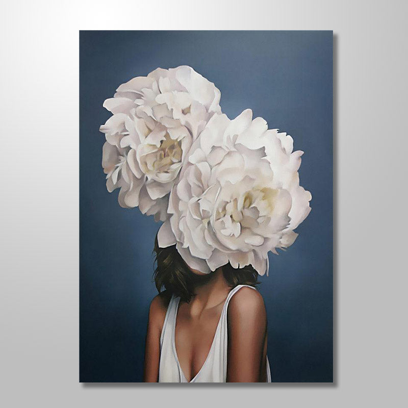 WHITE FLOWER LADY mywallspace  15.99 Wall Agenda