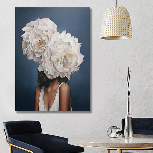 WHITE FLOWER LADY mywallspace  15.99 Wall Agenda