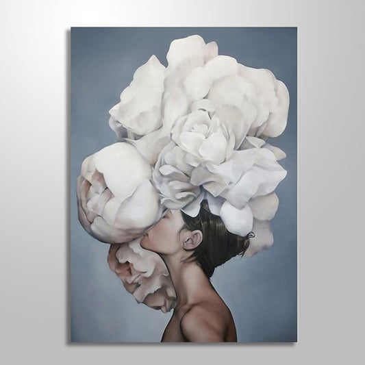 WHITE FLOWER LADY mywallspace  15.99 Wall Agenda