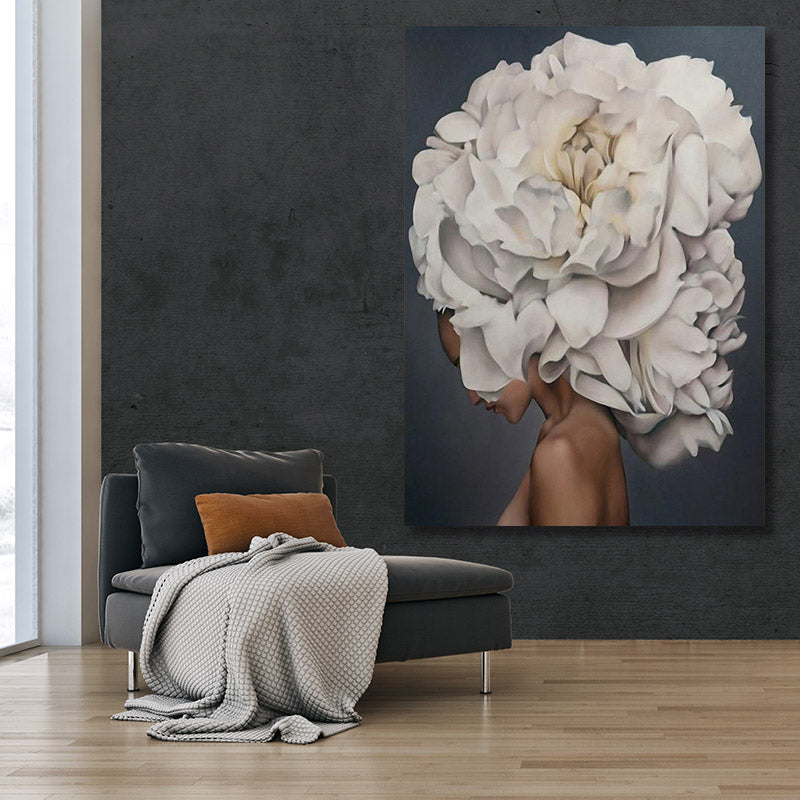 WHITE FLOWER LADY mywallspace  15.99 Wall Agenda