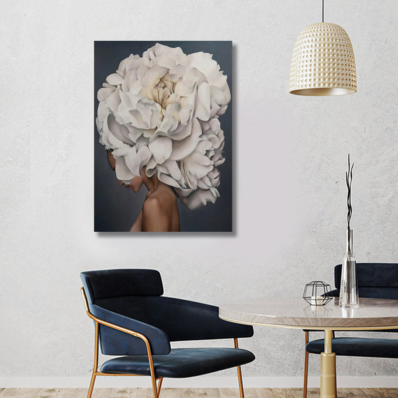 WHITE FLOWER LADY mywallspace  15.99 Wall Agenda