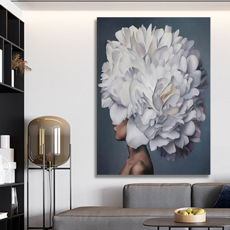 WHITE FLOWER LADY mywallspace  15.99 Wall Agenda