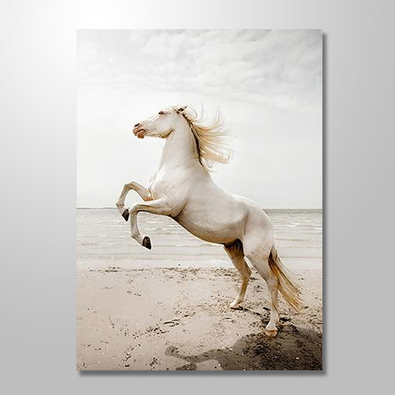 WHITE HORSE PAINTING freeshipping - Wall Agenda