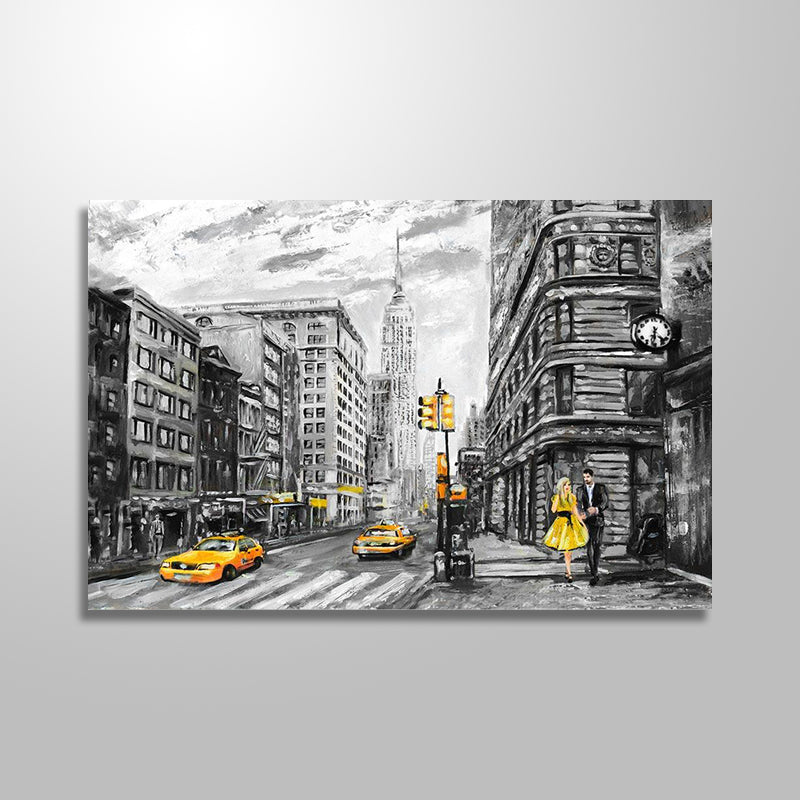 YELLOW IN NEW YORK freeshipping - Wall Agenda