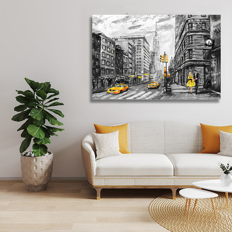 YELLOW IN NEW YORK freeshipping - Wall Agenda