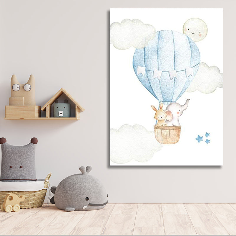 ANIMALS HOT AIR BALLOON freeshipping - Wall Agenda