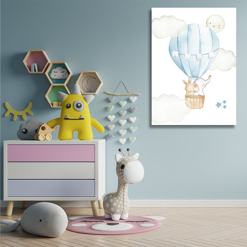 ANIMALS HOT AIR BALLOON freeshipping - Wall Agenda