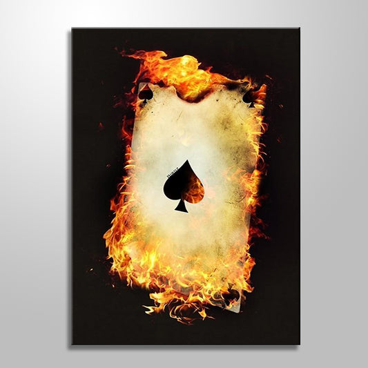 BURNING CARD freeshipping - Wall Agenda