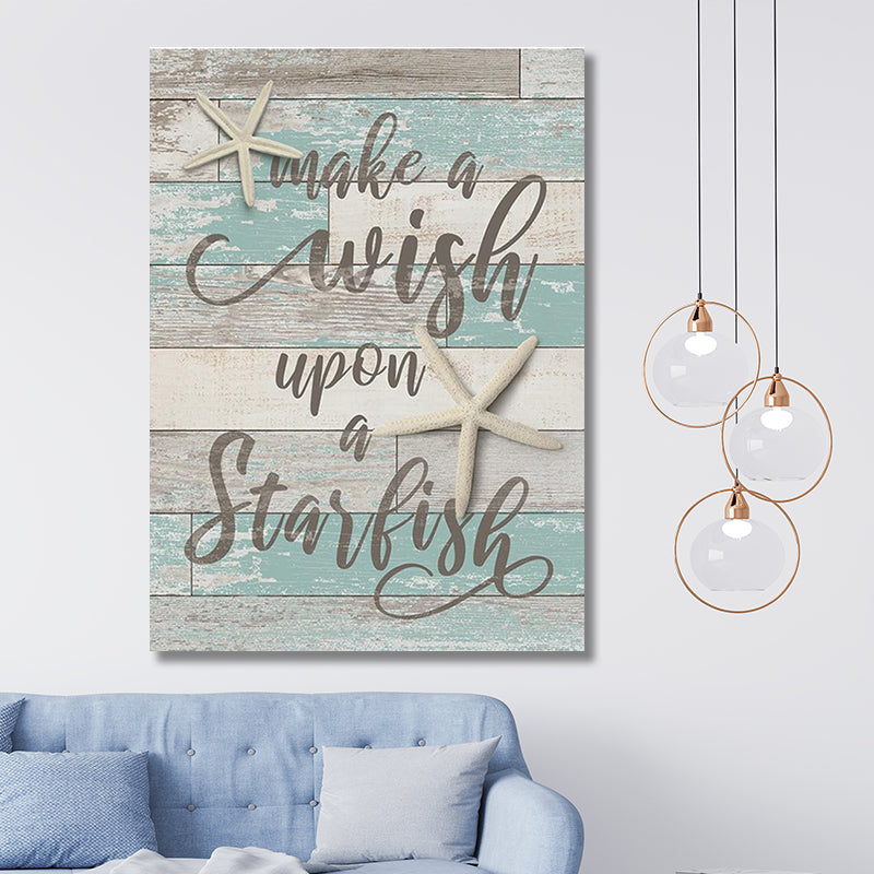 MAKE A WISH STARFISH freeshipping - Wall Agenda