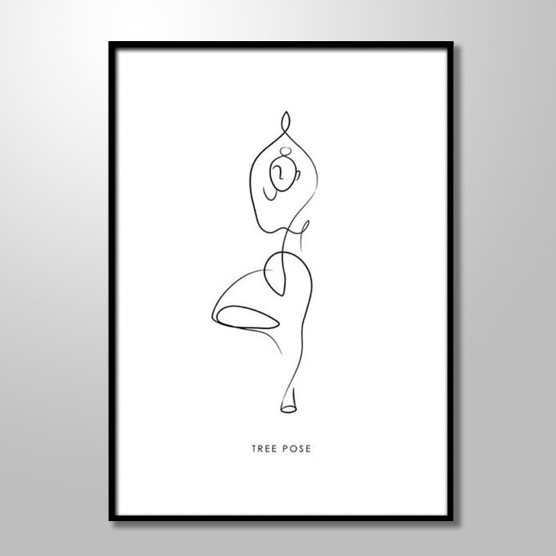 MINIMAL YOGA 1 freeshipping - Wall Agenda