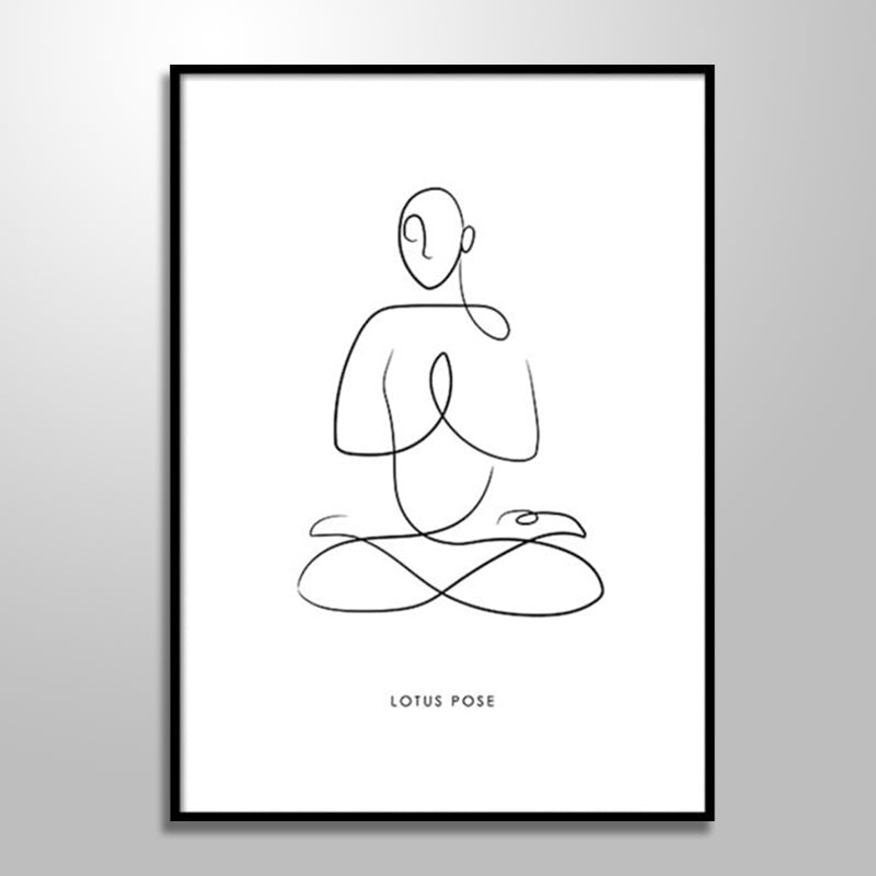 MINIMAL YOGA 3 freeshipping - Wall Agenda