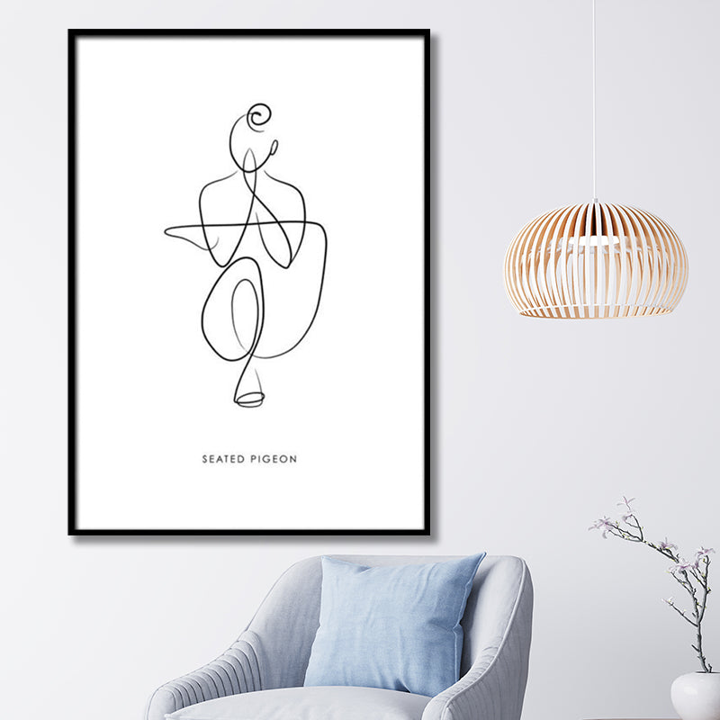 MINIMAL YOGA 4 freeshipping - Wall Agenda